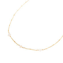 Afbeelding in Gallery-weergave laden, Ketting - White clover gold
