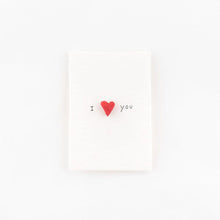 Afbeelding in Gallery-weergave laden, Pin - I heart you
