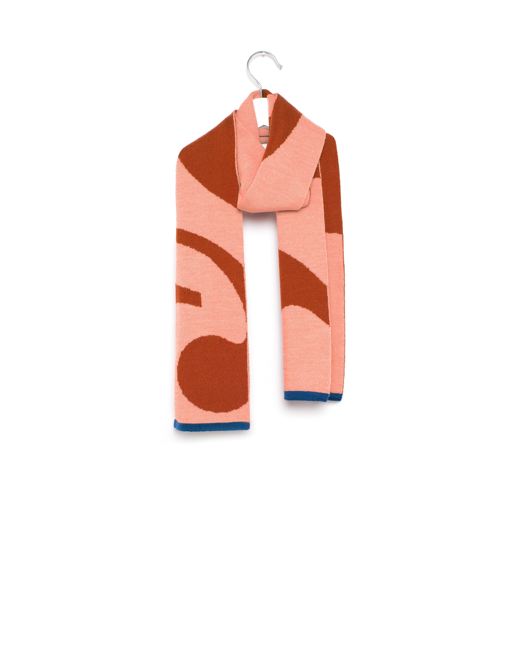 semicolon peach - sjaal