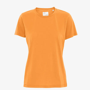 Women light organic tee - Sandstone orange