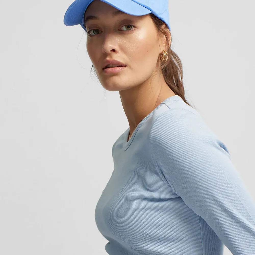 Women organic rib longsleeve t-shirt