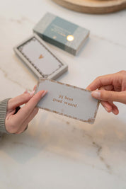 10 Complimentenkaartjes in doosje