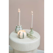 Doosje met 10 smalle kaarsen - verschillende kleuren