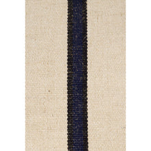 Afbeelding in Gallery-weergave laden, Katoenen tas met streep - blauw/ecru
