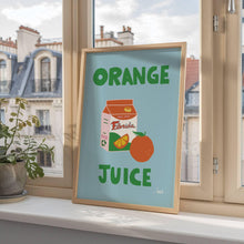 Afbeelding in Gallery-weergave laden, Poster - Orange Juice
