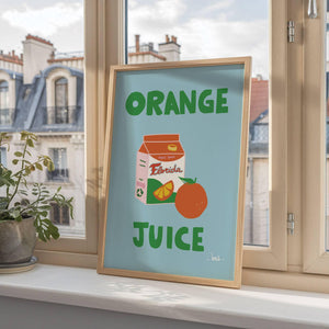 Poster - Orange Juice