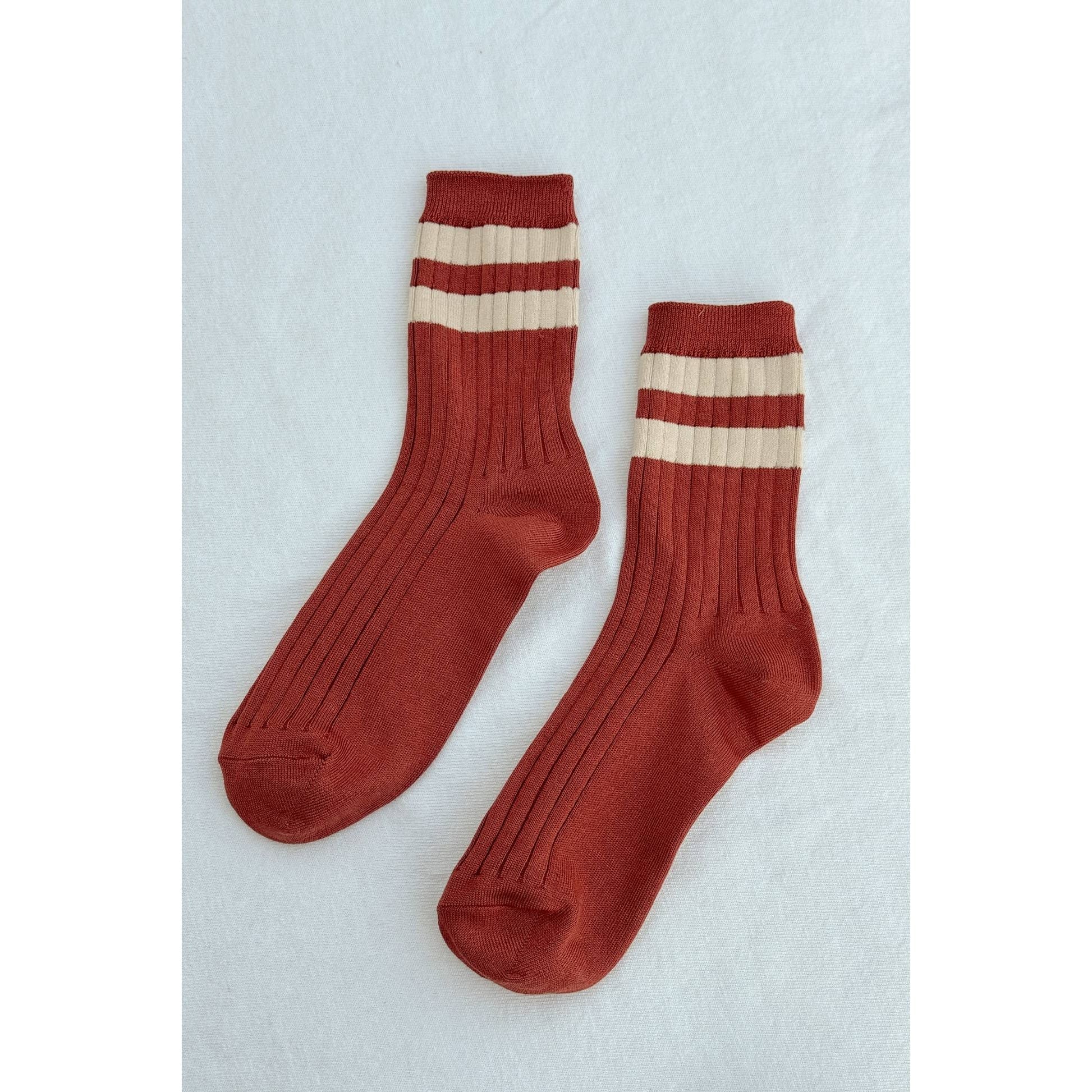 Her varsity socks - Tandoori