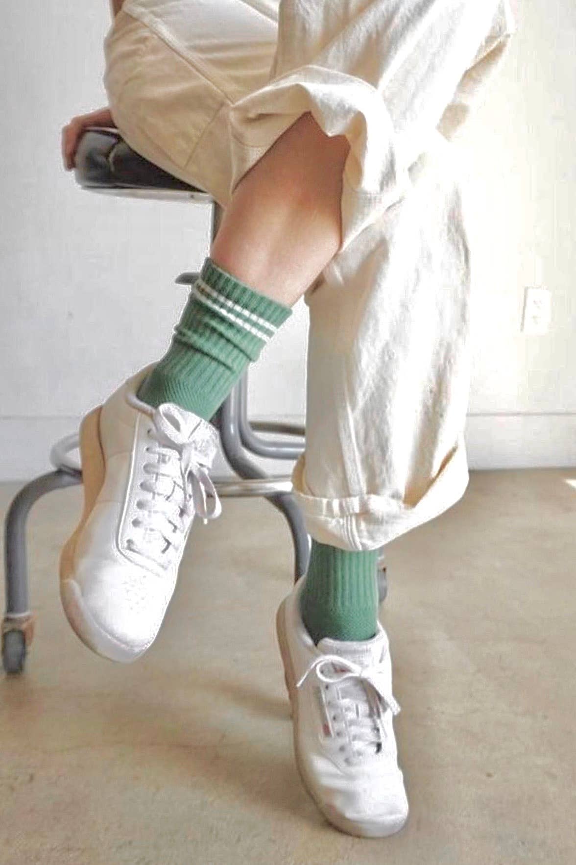 Boyfriend Socks - Amour Pink