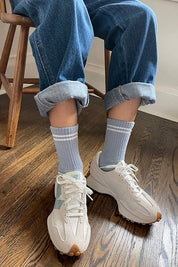 Boyfriend Socks - Powder Blue