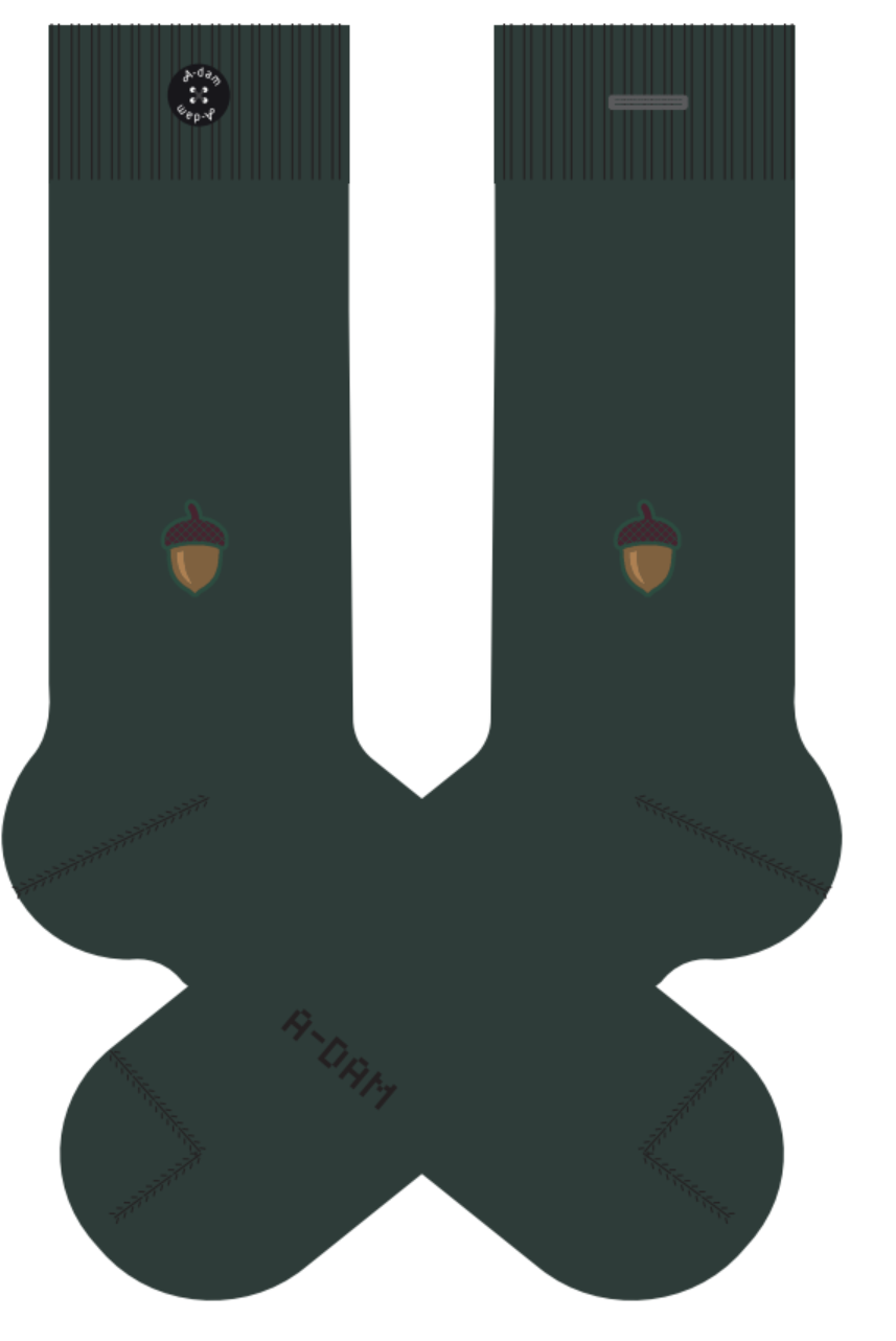 acorn green socks
