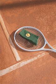green tennisball crew socks