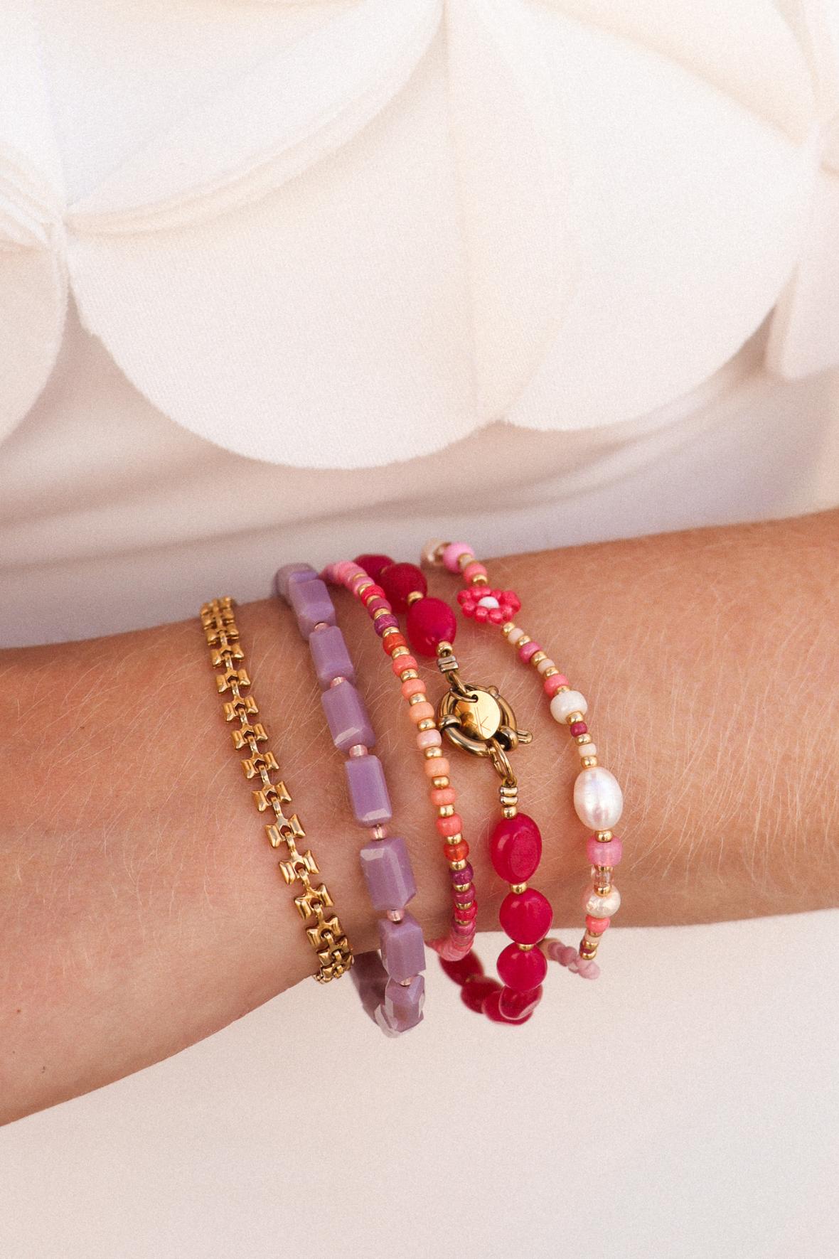all day pink - armband