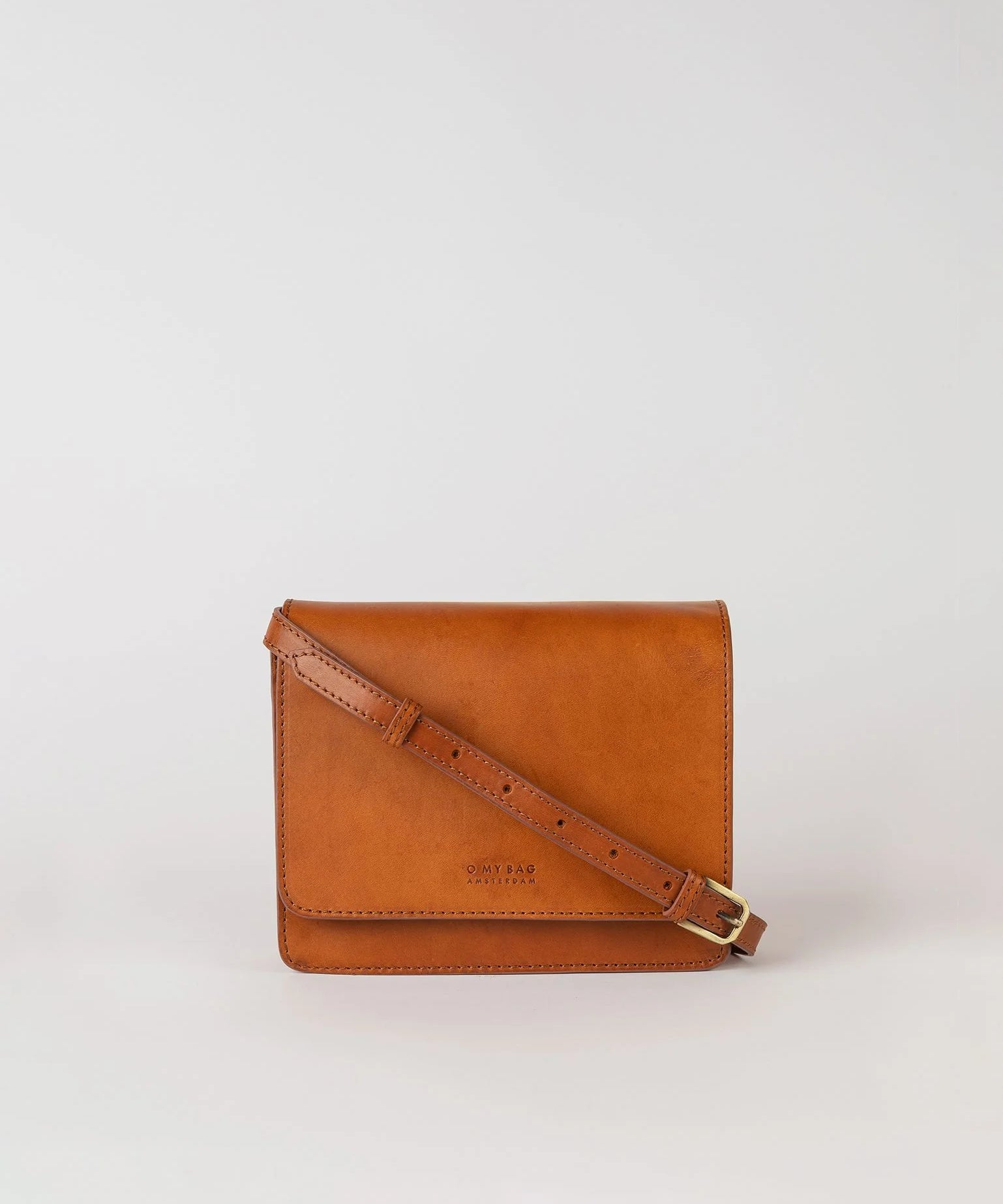 audreyminicognacfrontwithleatherstrap.webp