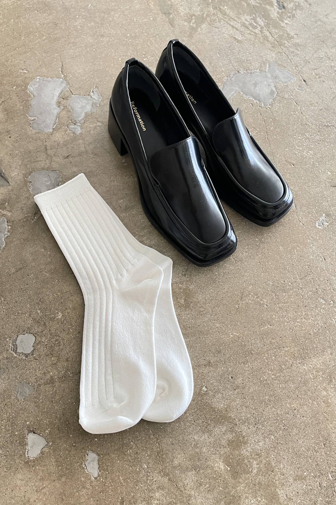 Her Socks - Classic White