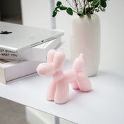 Balloon dog candle