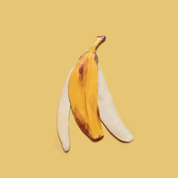 Bananenschil - wandobject