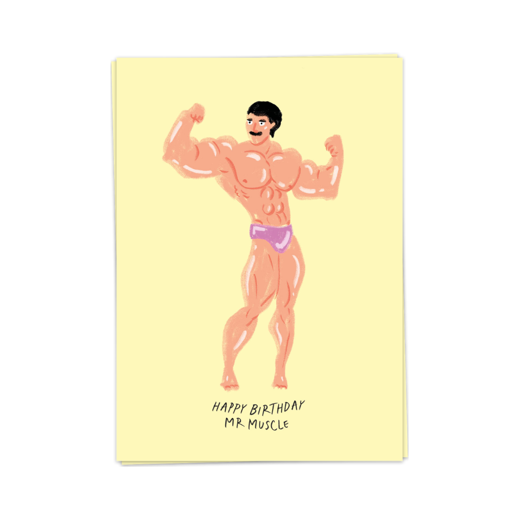 Kaart - Muscle man