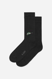 black fish socks