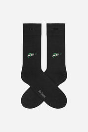 black fish socks