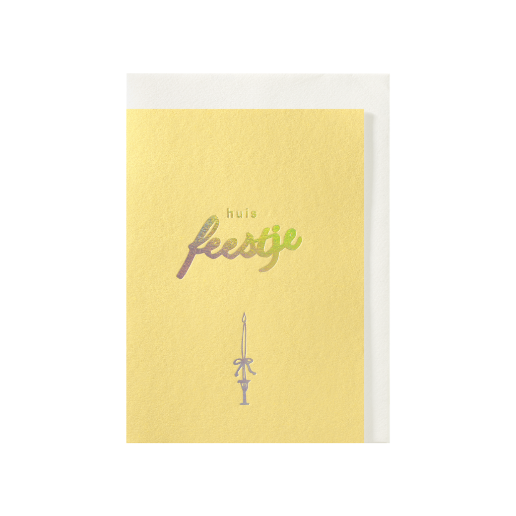 kaart - huis feestje