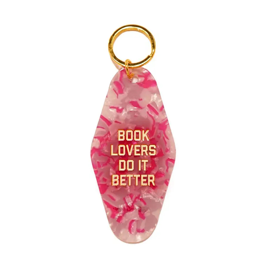 Book lovers do it better - sleutelhanger