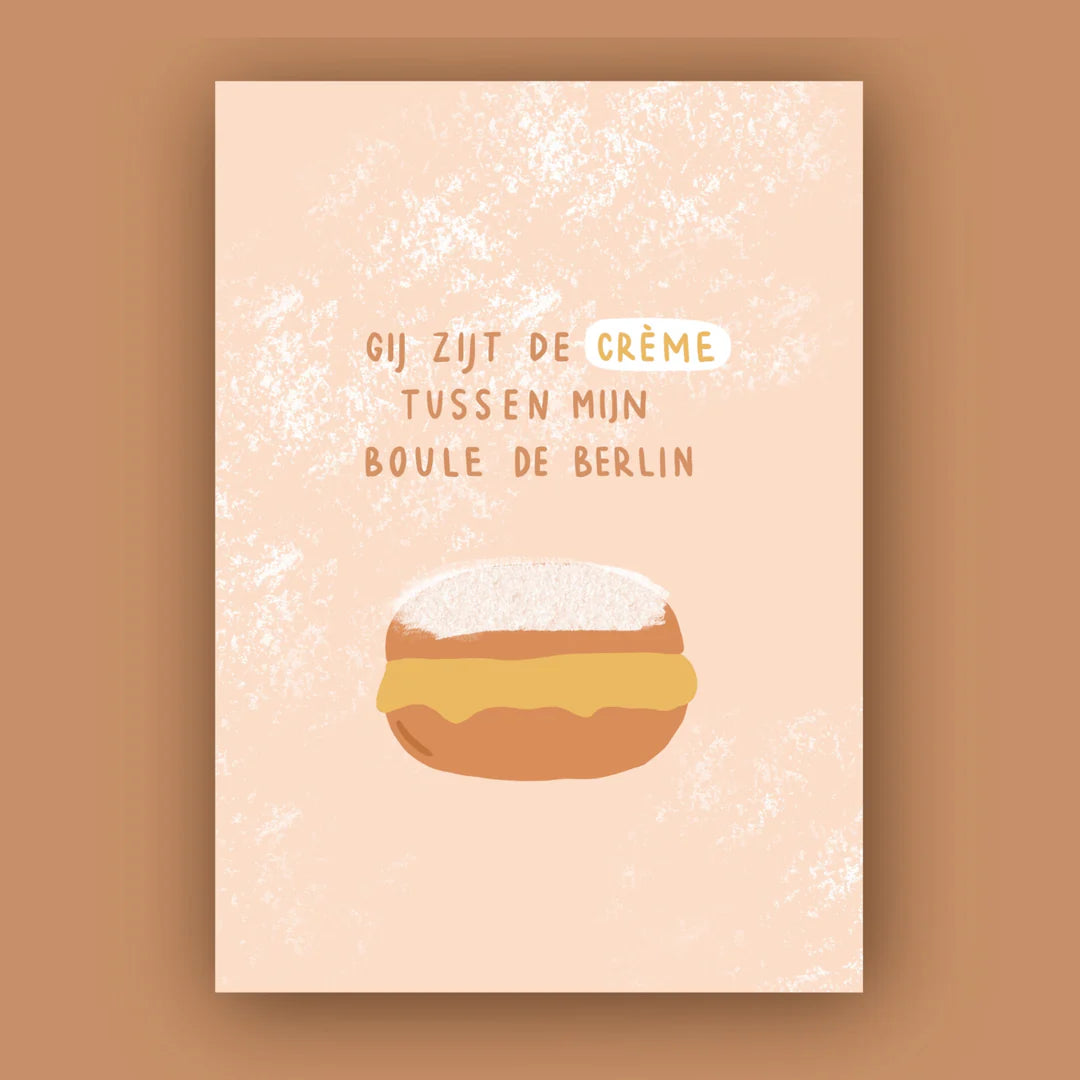 Kaart - Gij zijt de crème