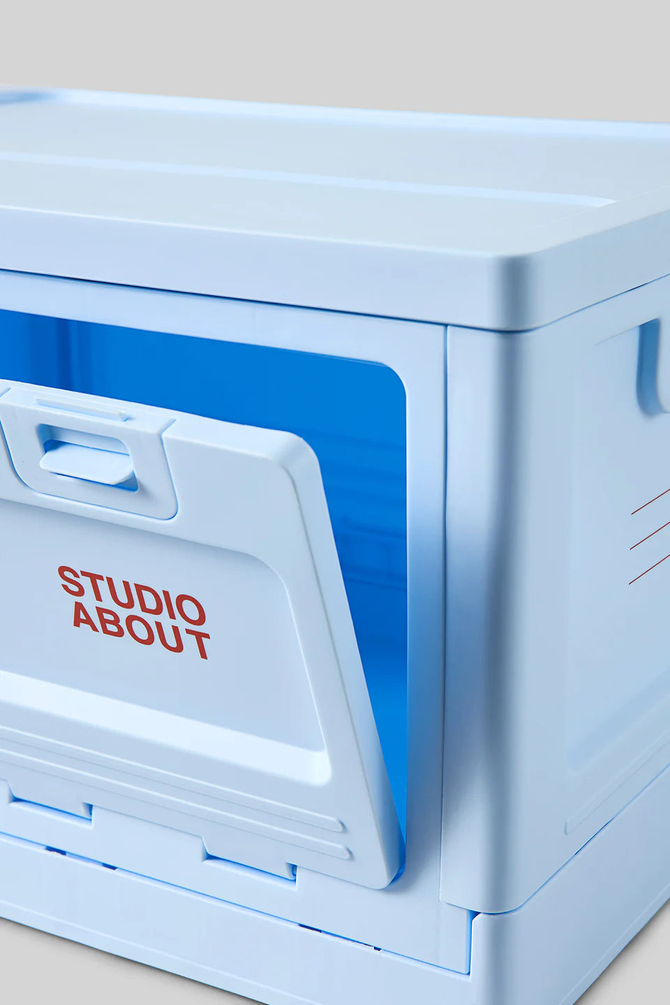 storage box - light blue