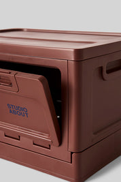 storage box - bordeaux