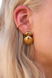 bubble ear cuff