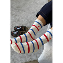 Afbeelding in Gallery-weergave laden, Boyfriend socks - Heart stripes
