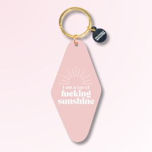 Ray Of Sunshine pink - sleutelhanger