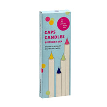 Afbeelding in Gallery-weergave laden, Caps candles - 4 verjaardagskaarsen
