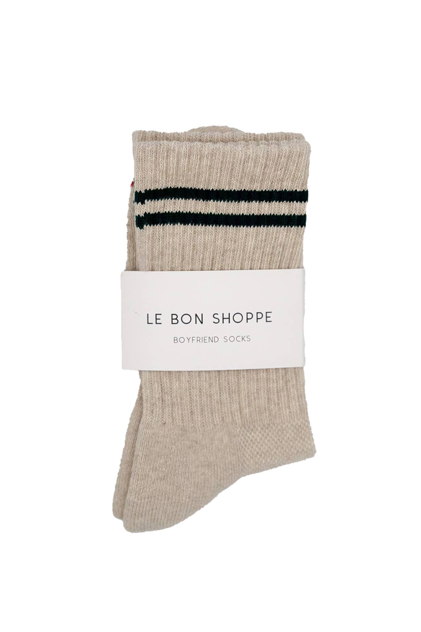 Boyfriend Socks - Amour Pink