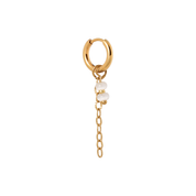 chain natural hoop