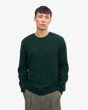 Classic merino wool crew