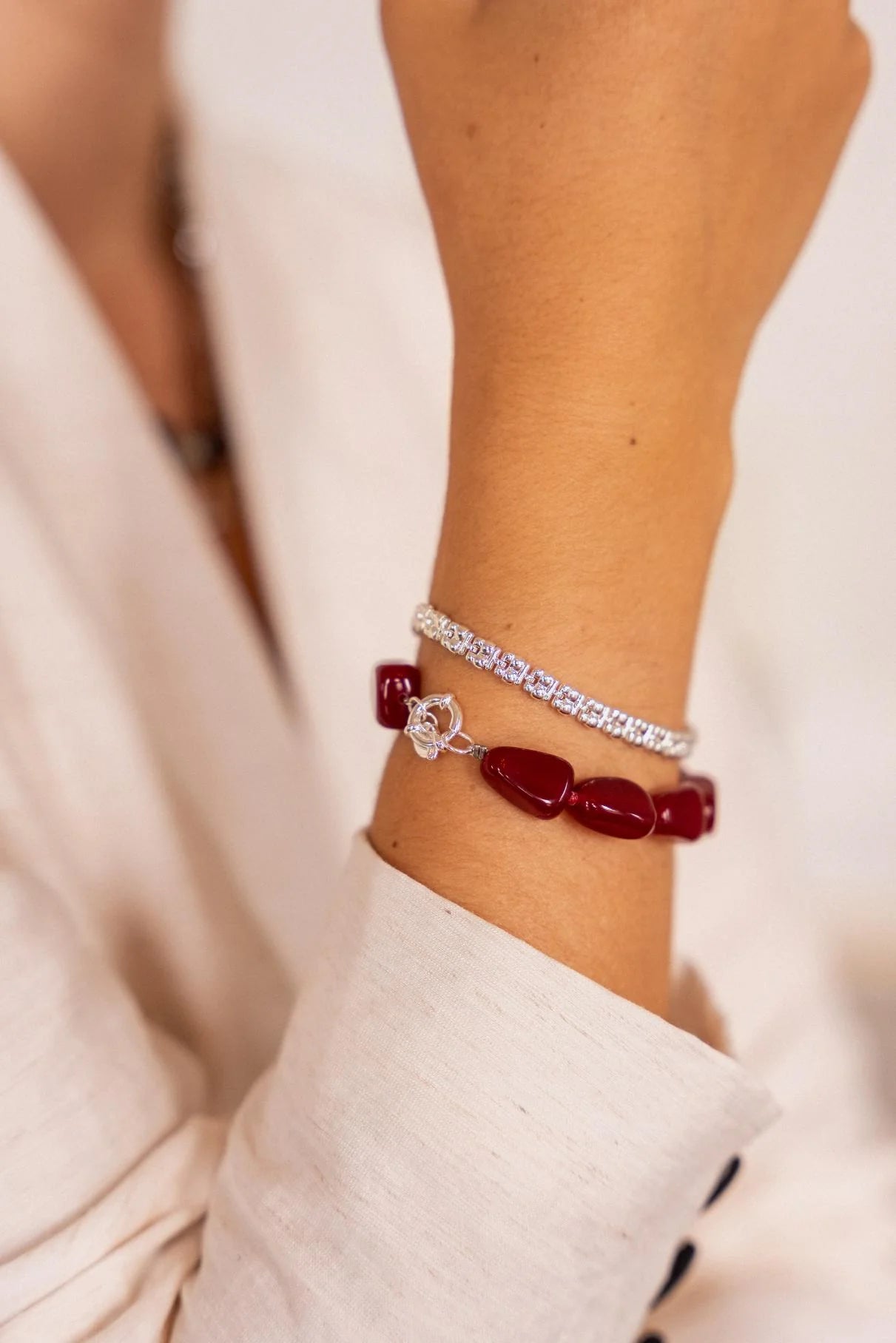 Classic square - armband