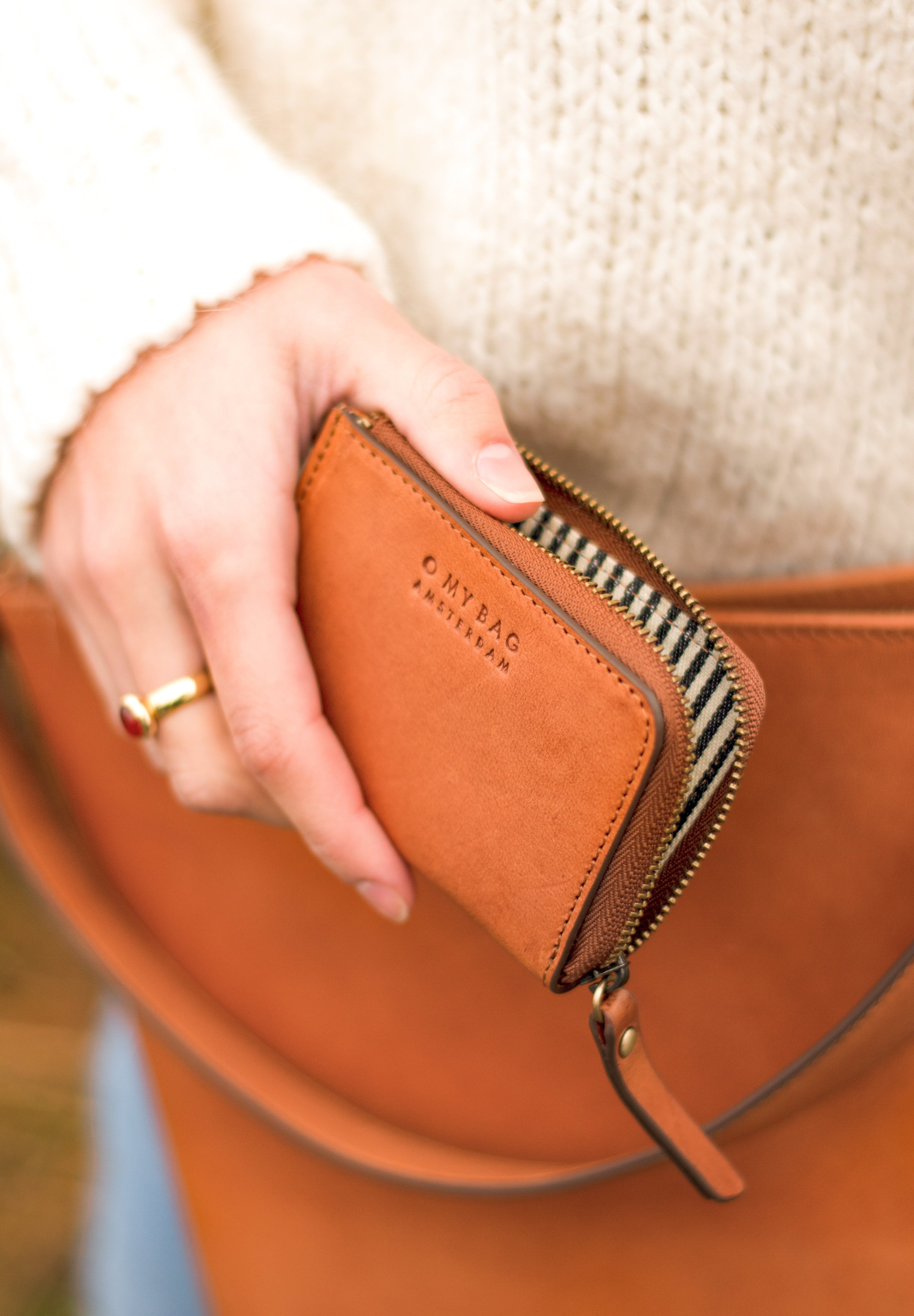 Coco coin purse - cognac