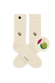 coconut ecru socks
