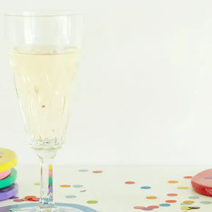 Confetti coasters