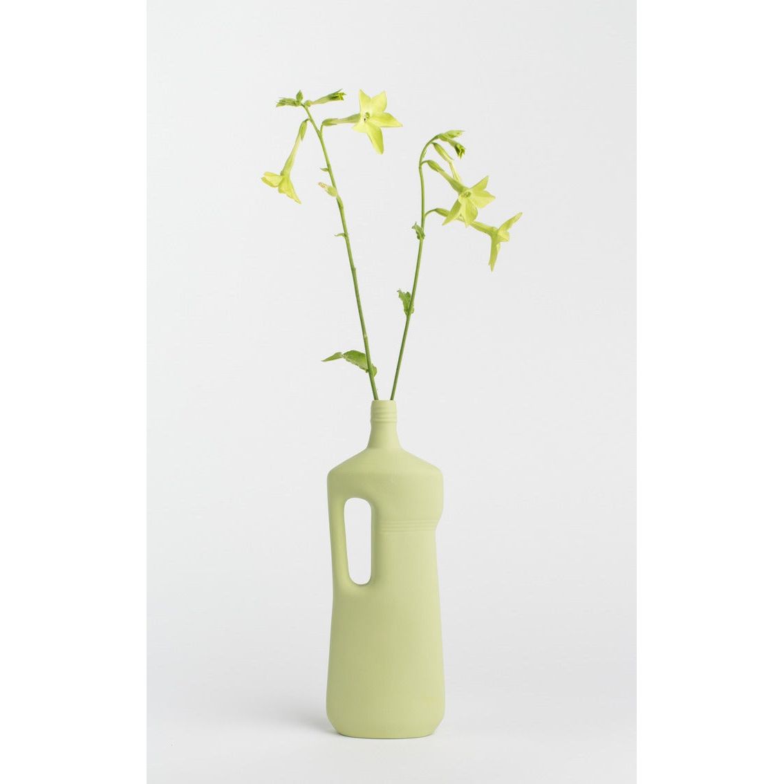 Bottle vase #16 spring green