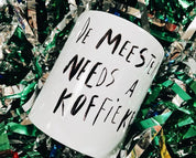 Meester needs a koffie - Mok