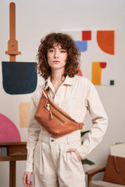 Drew bum bag - Wild oak