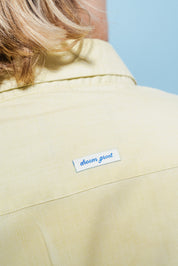 droom groot - strijklabel op kaartje