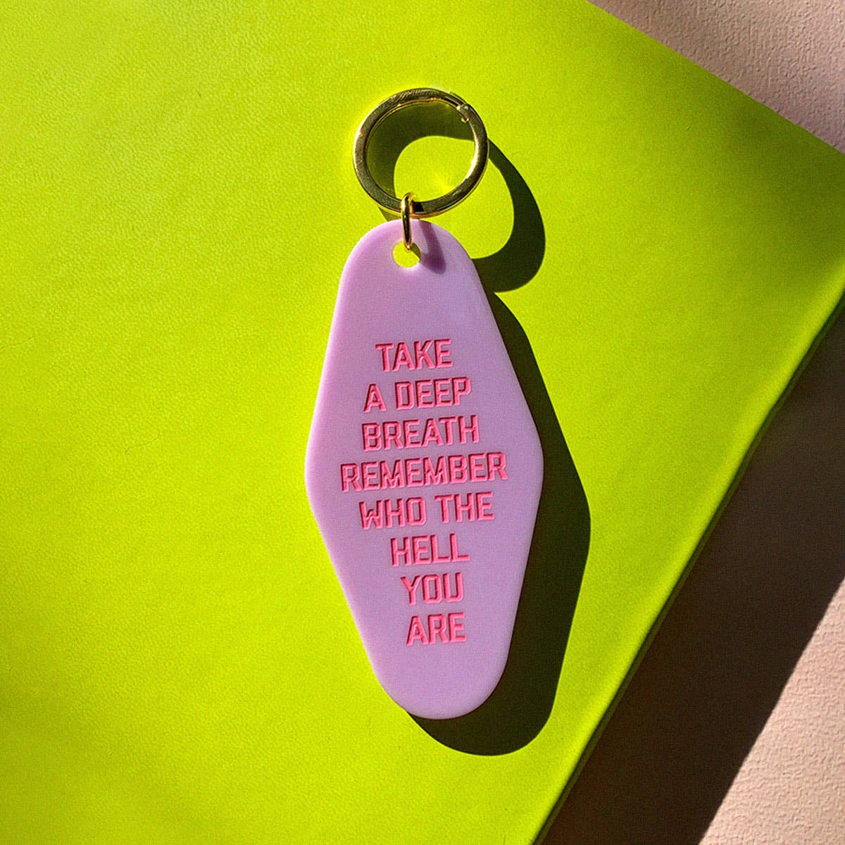 remember who you are - sleutelhanger