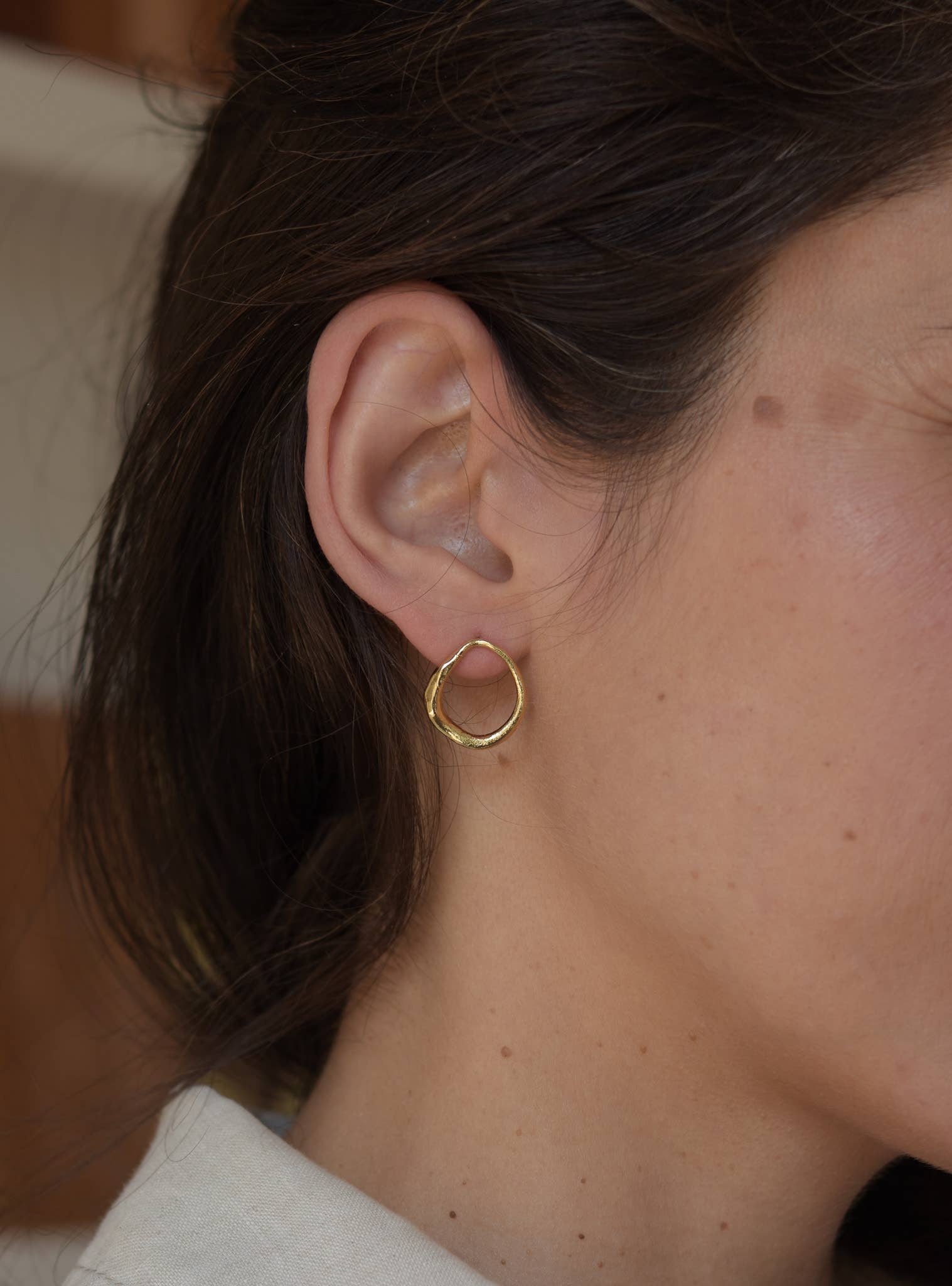 circle echoes - oorbellen