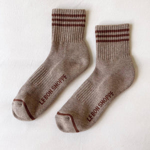 Girlfriend socks - Terracotta