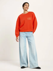 fearless female - oversized sweatshirt