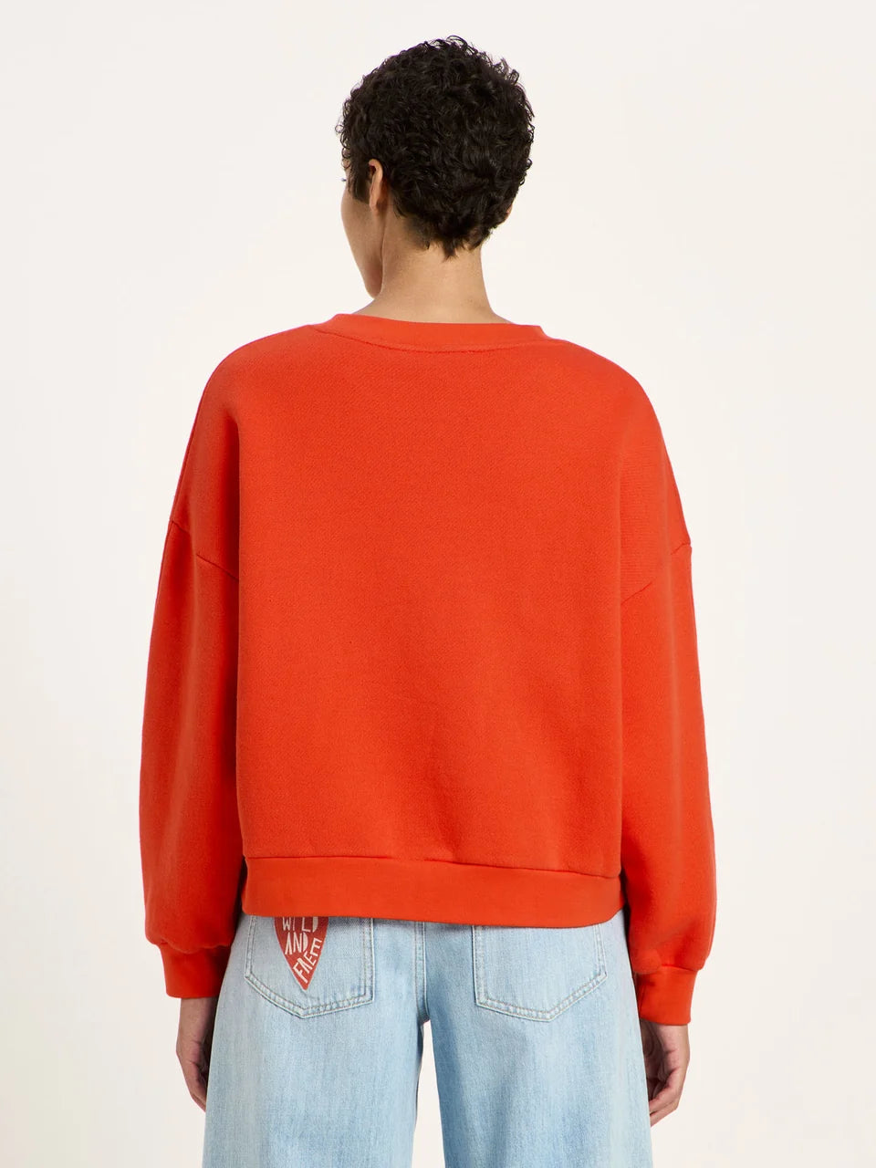 fearless female - oversized sweatshirt