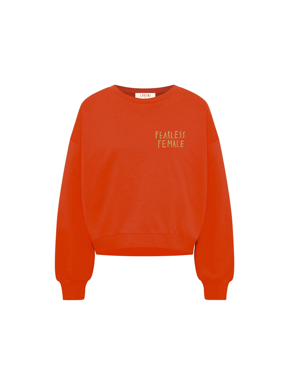 fearless female - oversized sweatshirt
