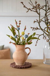 flower light yellow - gevilte bloem